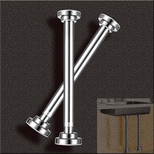 Patas de soporte de acero inoxidable para lavabo de baño ajustable 35-55cm 2