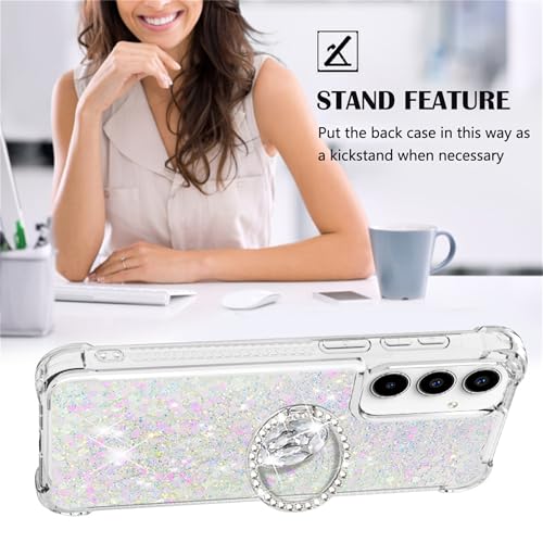 Coque Samsung A55 avec béquille et gel silicone antichoc LSJ - 3