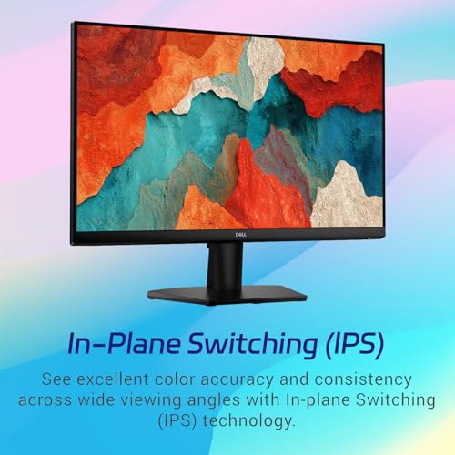 Image of Dell 24 inch Monitor, FHD (1920 x 1080), IPS Display, 144Hz Refresh Rate, AMD FreeSync, 1ms MPRT, Anti-Glare Screen, for Home Office & Gaming, 2 X HDMI 1.4, Ultra-Thin Bezel, VESA, Tilt Adjustable