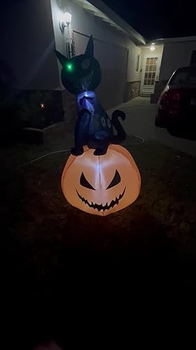 8 Ft Halloween Inflatables Outdoor Decorations - Outdoor Spooky