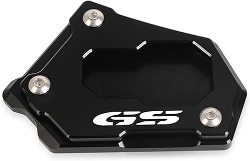 YESKIT Aluminio CNC para BMW R 1200 GS LC 2012-2018 motocicleta Kickstand lateral ampliar extensión (color GS)