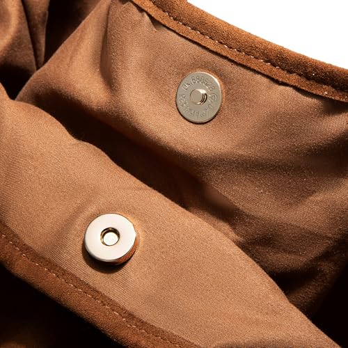 Bolso Hobo de gamuza grande para mujer miniatura 5