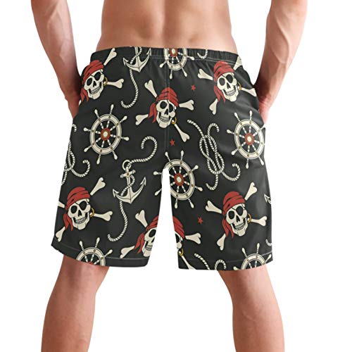 visesunny Fashion Funny Style Men's Beach Shorts Swim Trunks Quick Dry Casual Polyester Swim Shorts with Pockets S-XXL2