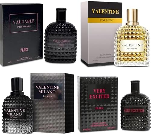Men's Cologne Gift Set Include Valentine — detail view