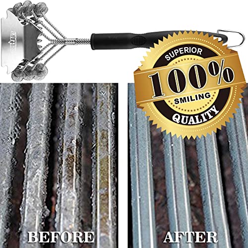 Grill Brush and Scraper Bristle Free Safe BBQ Brush for Grill 18