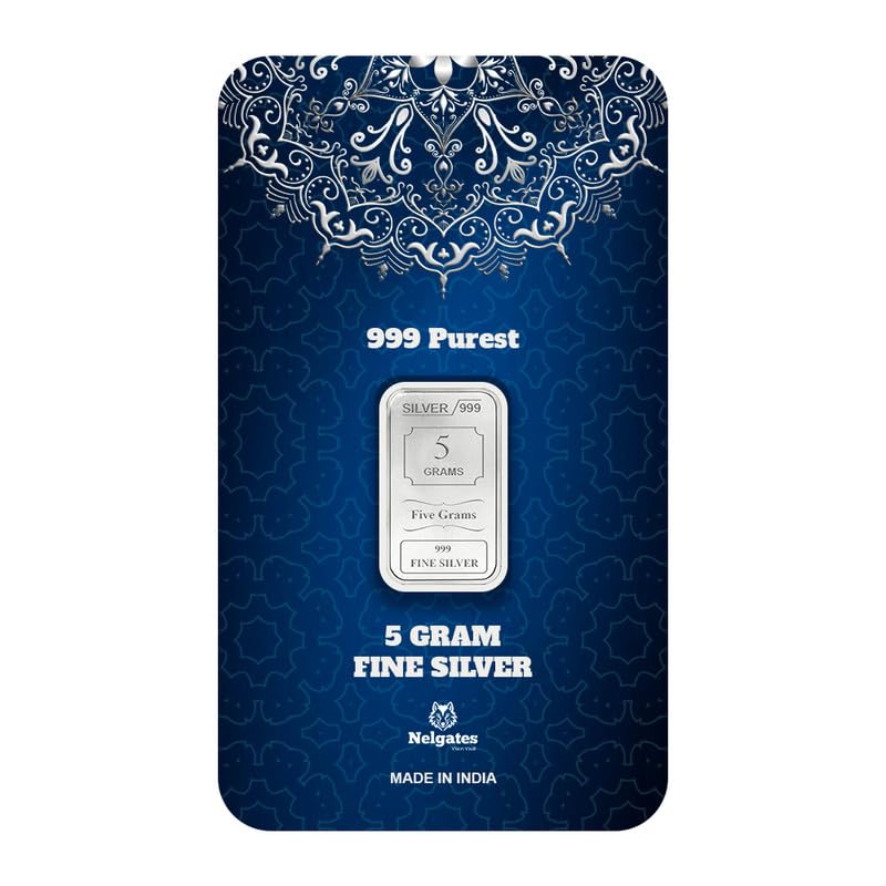 Nelgates 1 Gram Pure Silver Coin 999Purity, Goddess laxmi gift for all birthday, anniversary man and women (B0DB62PMW9) Amazon Price History, Amazon Price Tracker