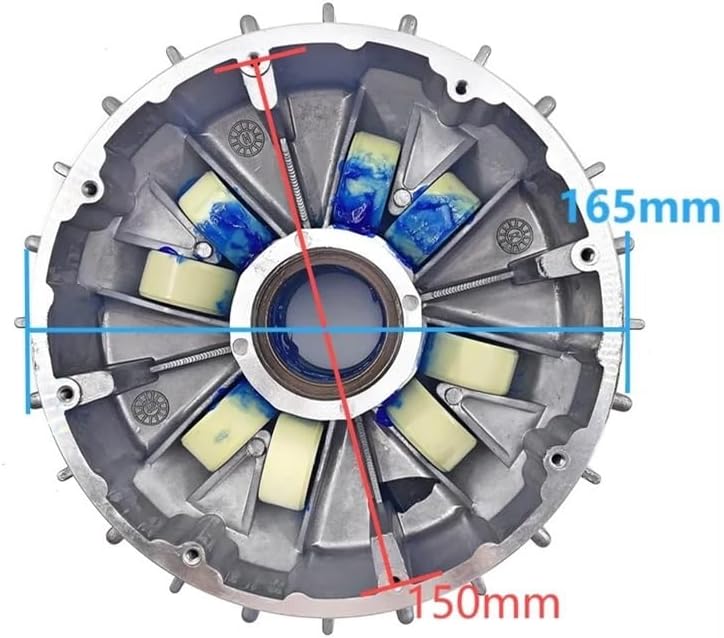 Motorcycle Front Hub Assembly Fit For Hisun 500H 700 21300-F39-0000 21300-004-0000 P0040002116A0000 LU022724
