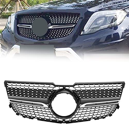 Grille de diamant Mercedes GLK X204 : l'élégance sportive haut de gamme pour votre pare-chocs avant
