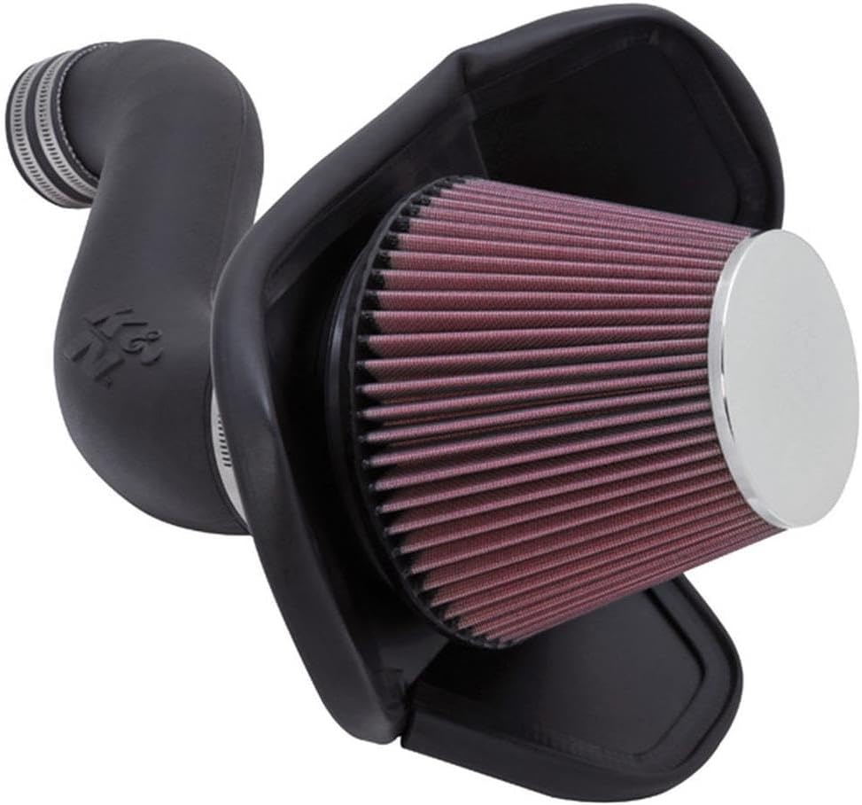 Cold Air Intake System: High-Flow Air-Filter, Increase Performance & Horsepower: Compatible with 2005-2010 CHRYSLER/DODGE 300; Challenger; Charger; Magnum; 57-3034