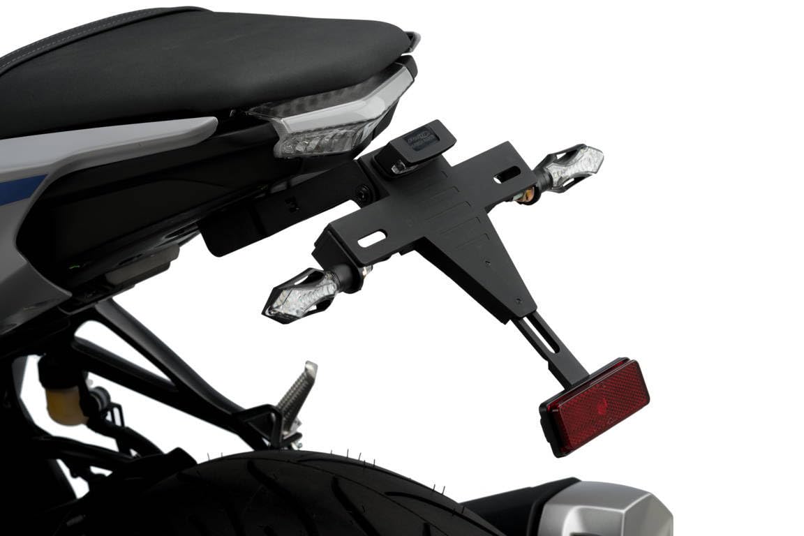 Puig 3884N Soporte Portamatrículas Accesorio específico, Negro