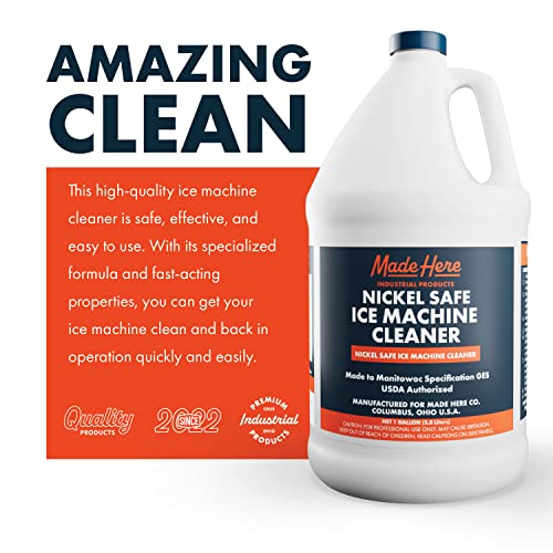 Ice Machine Cleaner - Nickel-Safe Descaler and Sanitizer for Effective Cleaning- Ideal for Nickel Components - Ideal for Home or Commercial Use, 1 Gallon, Pack of 1 - Image 5