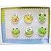 "Home" Button Sticker for iphone/ipad/itouch, Froggy, 6 Stickers