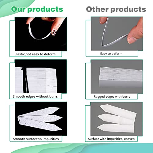 Tdhdike L12 Plant Labels 4 Inch 300Pcs Plastic Plant Name Tags thumb #7