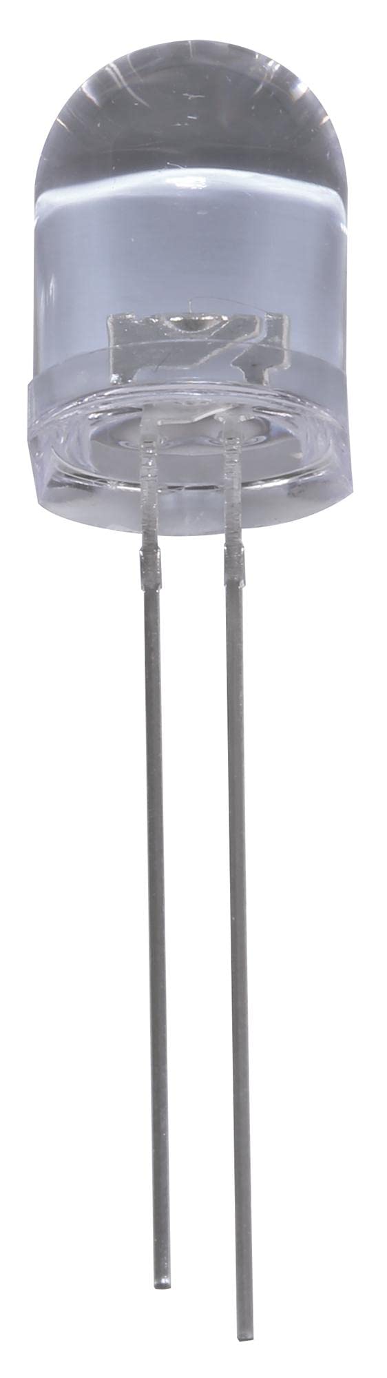 LED, 10 mm, zimna biel, czysta woda, 50 szt., optoelektronika LED, pojedynczy kolor LED Ilość X 50