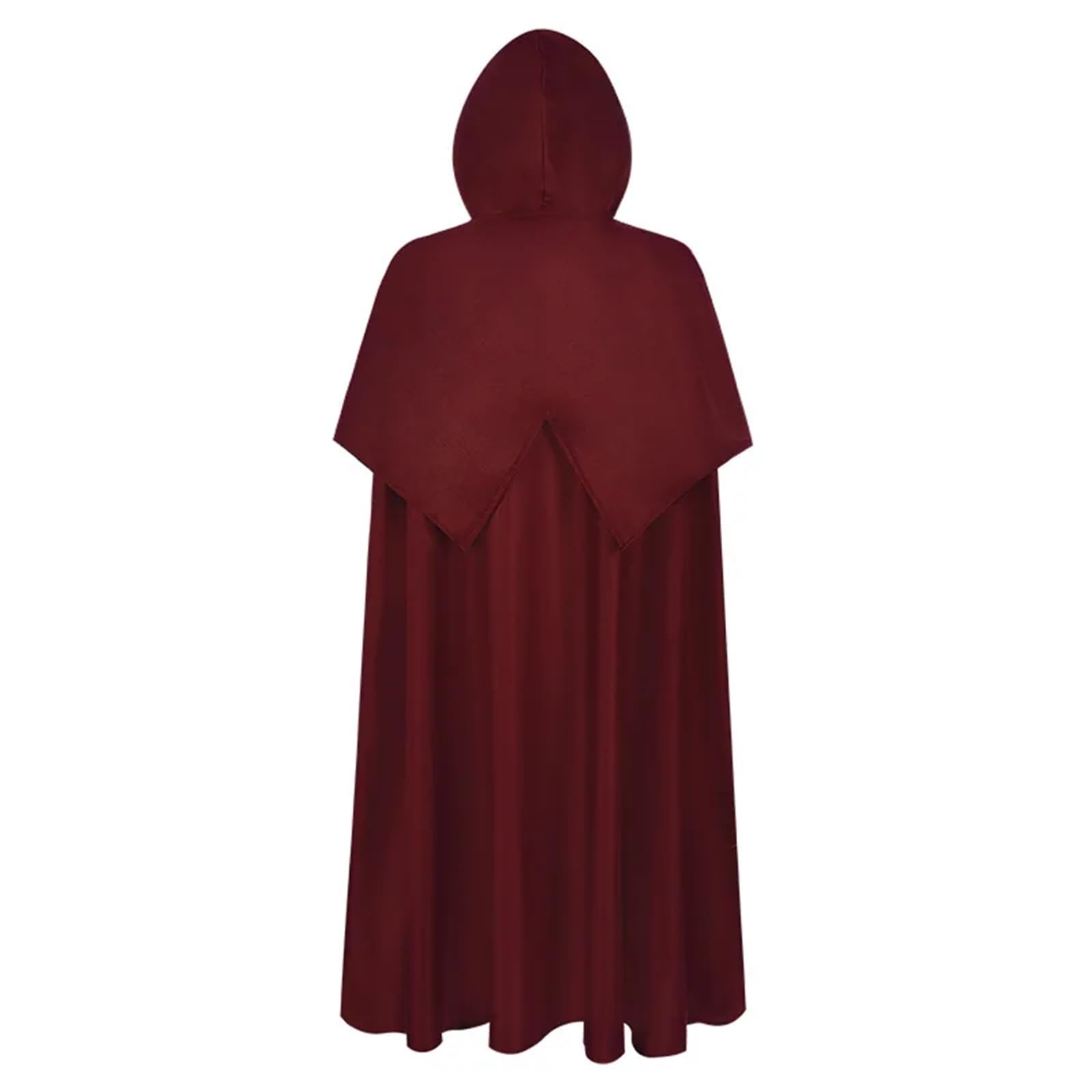 Peleryna z kapturem dla mężczyzn i kobiet - gotycki kostium wikinga w stylu vintage, gotycki czarny rycerz, kostium wikinga na Halloween, przebranie cosplay