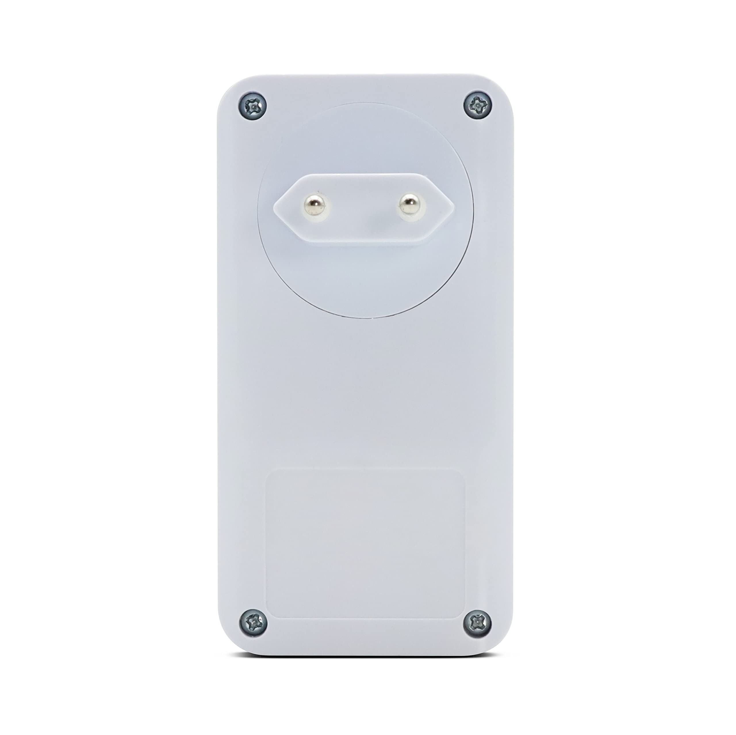 Metronic 495468 - Toma CPL Wi-FI (600 MB/s, 2 Puertos Fast Ethernet 100 MB/s, Color Blanco