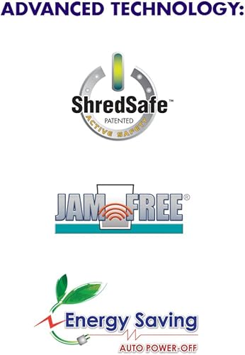 Miniatura 8 de Aurora JamFree - Trituradora de papeltarjetas de crédito (8 hojas microcortadas), NegroPlateado