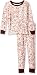 Burt's Bees Baby Little Kid Organic 2 Piece Pajama Set, Autumn Canopy, 5