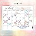 planOvation Magnetic Calendar for Refrigerator - Magnetic Dry Erase Calendar for Kids, Teens & Adults, Monthly and Weekly Planner Whiteboard - 12 x 16in (Grey)