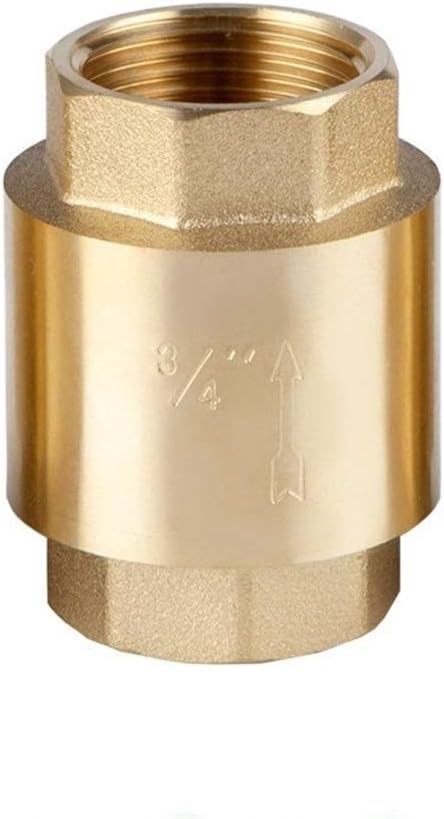 逆止弁 1/5.1 cm DN15 DN20 DN25 DN32 1 インチ メス チェック バルブ 真鍮 ライン スプリング 垂直