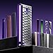 MelGeek MADE68 Pro Wired Keyboard, Hall Effect Magnetic Switch Gaming Keyboard, 65% Compact Rapid Trigger, Hot-Swappable, RGB Snap Tap & Adjustable Actuation, Online HIVE Custom (Purple)