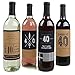 40th Milestone Birthday - Dashingly Aged to Perfection - Wine Bottle Labels Birthday Gift - Set of 4