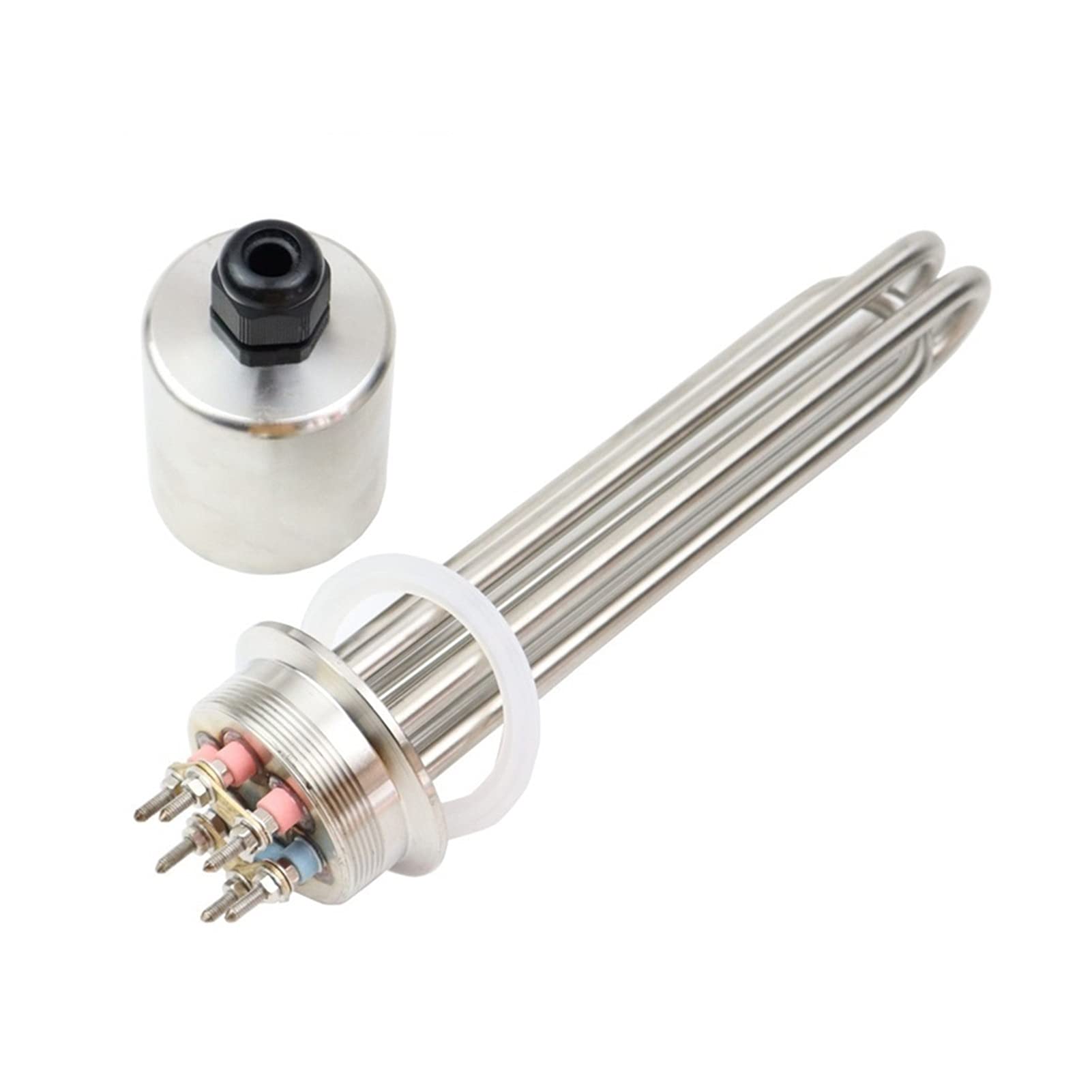 Amazon.co.jp: Popular All SUS304 2 TRI CLAMP OD64 Stainless Steel Electric  Liquid Underwater Brewing Heating Element Durable (Color: Heater, Wattage:  220v 3750w) : Home u0026 Kitchen