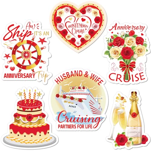 Geiserailie 5 imanes decorativos aniversario para puerta