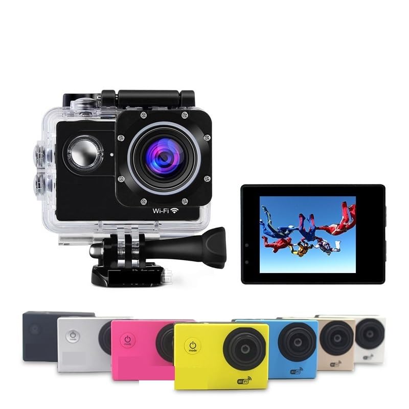 VBSNKLOI 8867 Cámara Acción 4K Pantalla 2" miniatura 6