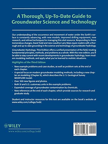 Wiley 9780471059370 Groundwater Hydrology thumb #1