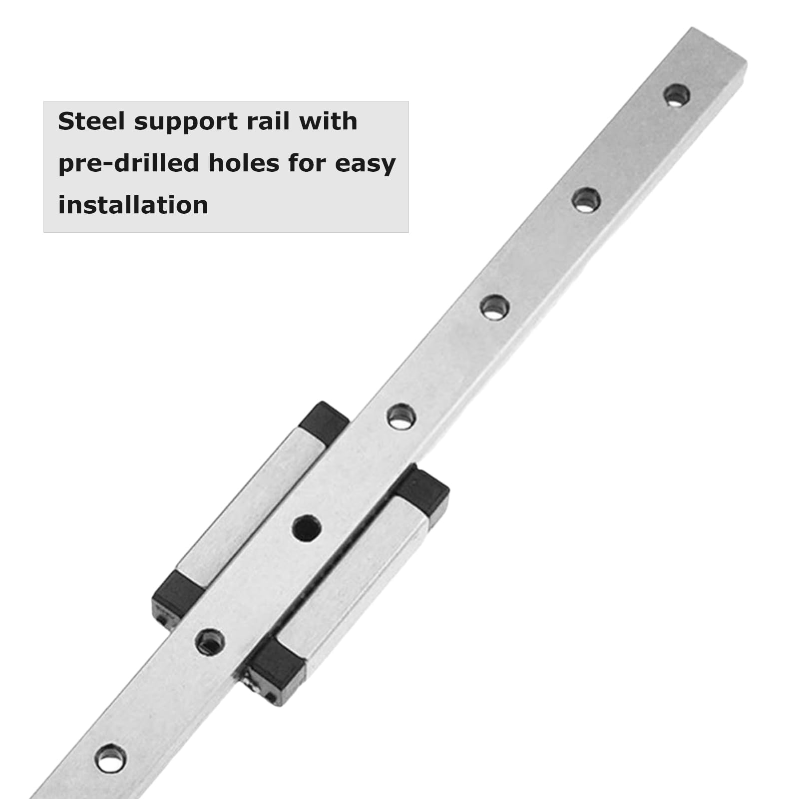 MGN12 320mm 12.6'' Linear Guide Rail with 1 PCS MGN12H Carriage Block — Amazon image 6