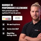 SYSTEMTREFF PC Gamer AMD Ryzen 7 5700X 8x4.6GHz | Nvidia RTX 5060 8Go DX12 | 1To M.2 NVMe | 32Go DDR4 RAM | Windows 11 | Ordinateur de Bureau WLAN pour Les Joueurs, Les Gamers & Streamer - 6