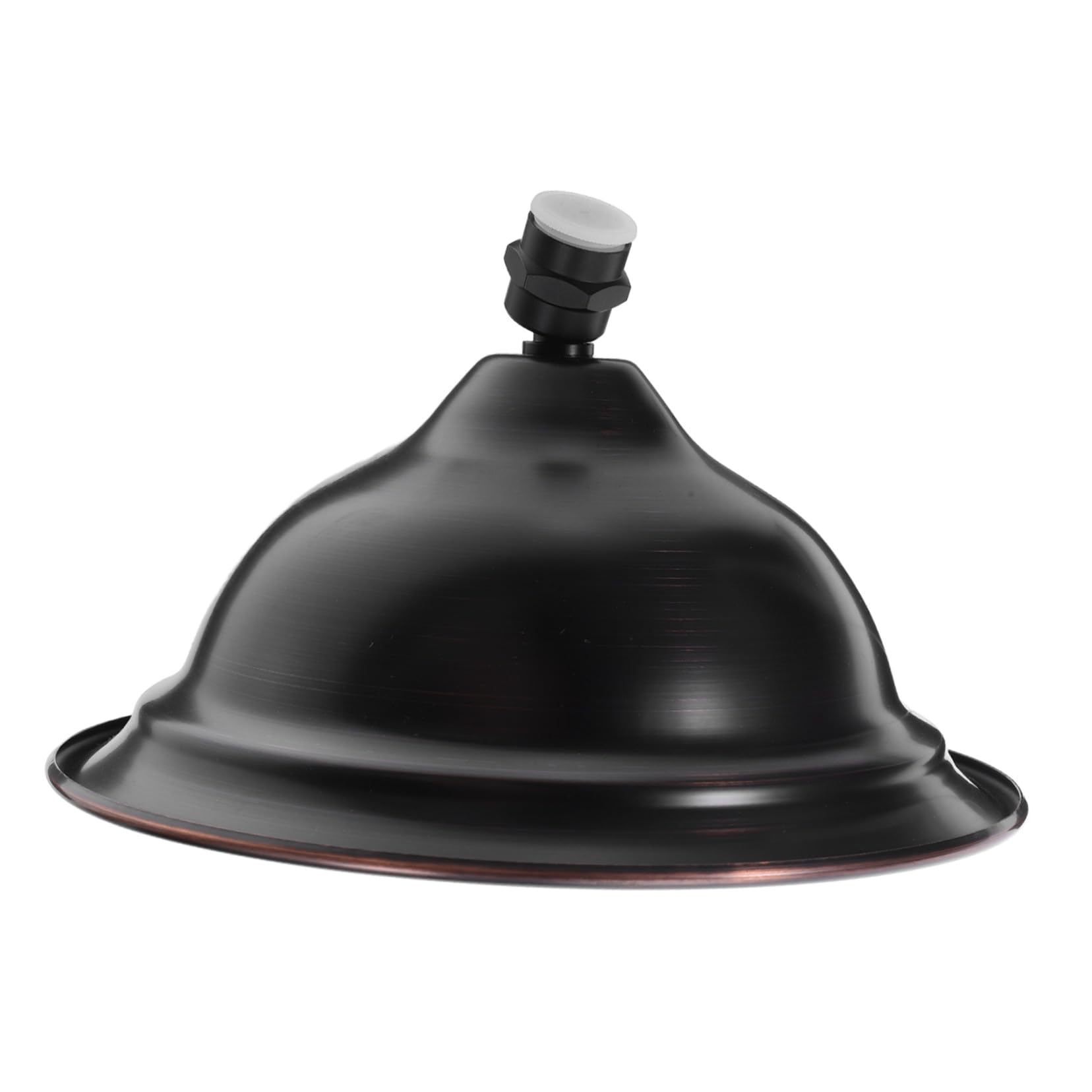 Pommeau de bain vintage en cuivre massif pour douche retro luxueuse