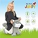 GERARDO'S Toys - Kids Bouncy Animal Hopper - Wolf | 30 x 12 x 12.3 in | Toys for Toddler Girls & Boys | Toddler Bouncy Animal Includes Hand Pump