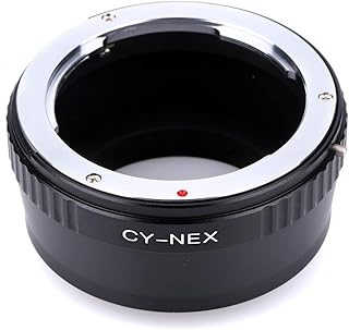 BGNing Lens Mount Adapter, Camera Lens Adapter Ring, Lens Adapter Mount Compatible with Contax/Yashica (C/Y or CY) Lens to Sony E Mount NEX Camera