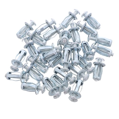 OUNONA 50 Bulloni Di Ancoraggio Per Cartongesso Bulloni Di Espansione In Metallo Viti Di Ancoraggio Viti Di Espansione Da Parete