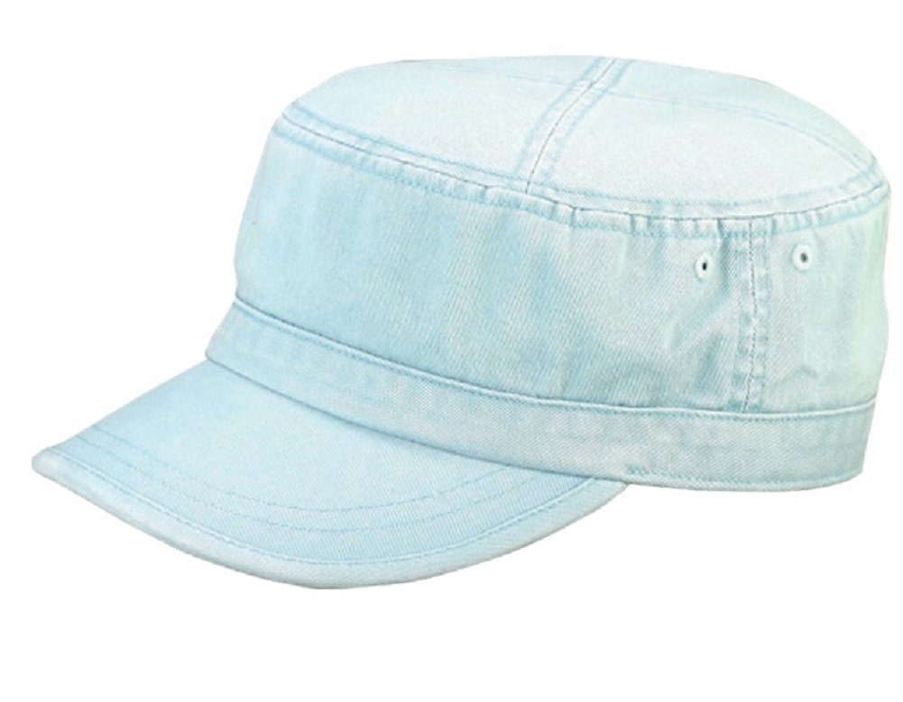 Wholesale Enzyme Washed Cotton Army Cadet Castro Hats