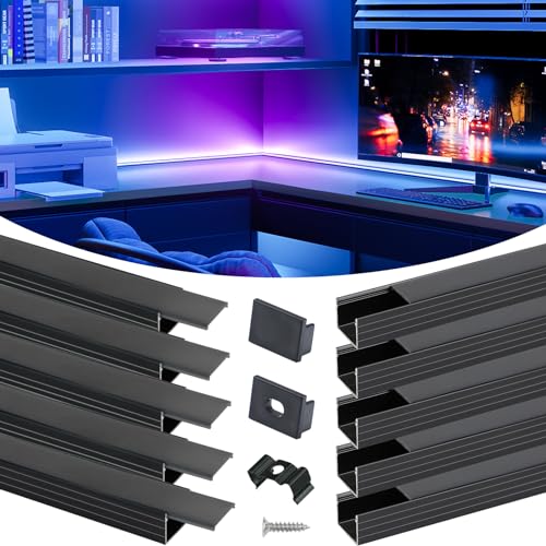 Muzata LED Strip Diffuser Channel 6.6FT/2M Review: The Ultimate ...
