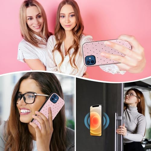 Coque portefeuille iPhone 12 Mini 5G avec emplacements cartes et dragonne