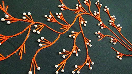 Aakriti Rainbow Cotton Embroidery Floss Skeins Friendship Bracelets Floss Embroidery Thread Cross Stitch Floss,Mixed Colour Thread for DIY Craft Work Color May Vary(25pcs Embroidery Thread),40 Grams