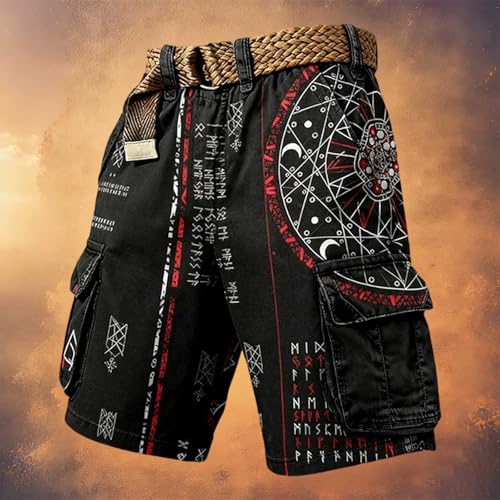 Short cargo robuste utilitaire avec multiples poche pour homme