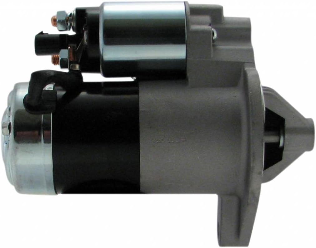 New Premium 12V Starter Compatible with Jeep Cherokee Grand Cherokee Wrangler 4.0L 1999 2000 2001 2002 M1T84381 M1T84381ZC M1T84382 M1T84382ZC 56041012AB 56041012AD 36-1691 336-1691A 337-1089