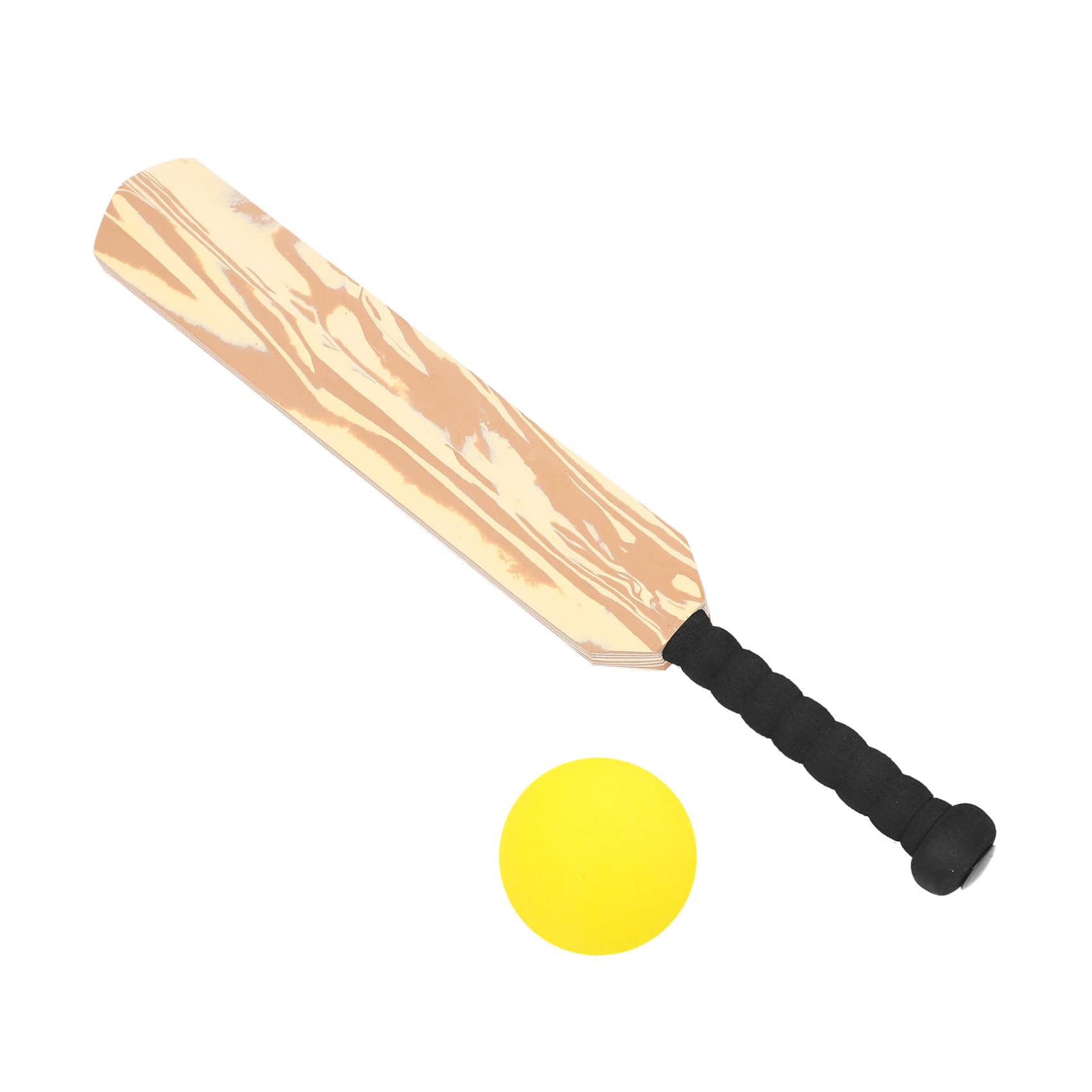 Set da Gioco Cricket per 24 Pollici Mazza in Spugna Eva Sicura, Kit Giocattolo Creativo Sport all’Aperto per attività Ricreative nel Giardino e Interazione