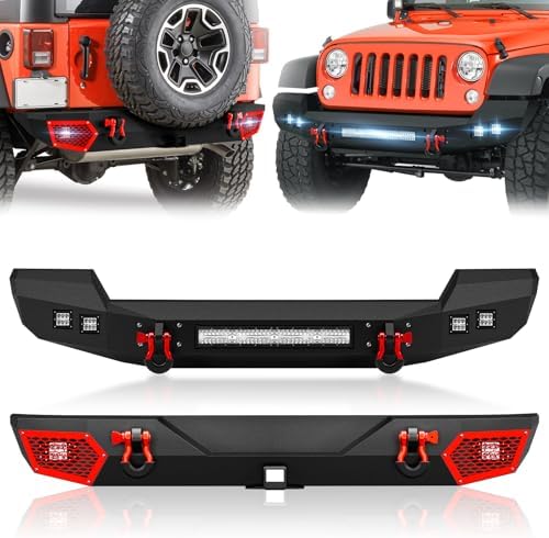 SUORTO Black Rear Cargo Basket Compatible With 2007-2025 Wrangler JK Jku Jl