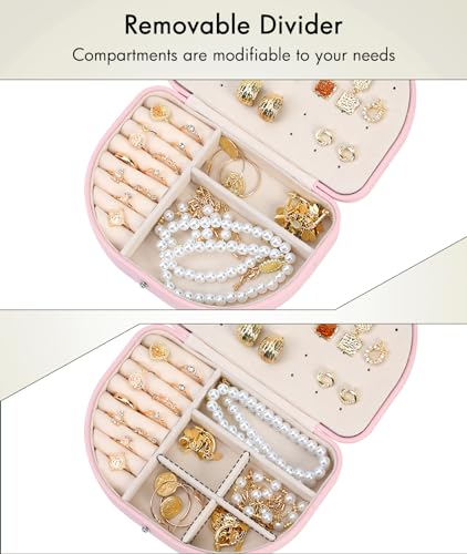 Graduation-Gifts-for-Her-Travel-Jewelry-Case-Mothers-Day-Gifts-for-Mom-Wife-Initial-Travel-Jewelry-Box-Birthday-Gifts-Travel-Essentials-Travel-Accessories-K