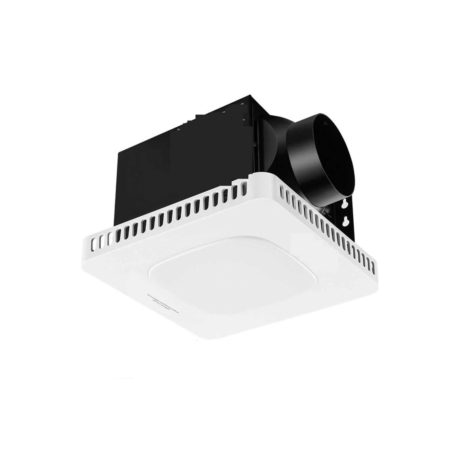 Kxjqbm 110Cfm Typec Exhaust Fan, Bathroom Exhaust Fan 80/110Cfm High-Efficiency Ventilation 1.5Sones Low Noise Operation Energy-Saving Ceiling(110Cfm Typec)