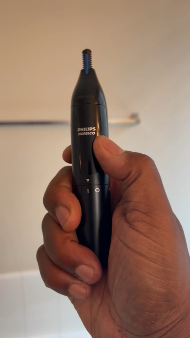 Watch Philips Norelco Nose Trimmer 1000, Black Nose Hair Trimmer