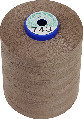 FUJIX フジックス キングスパン スパン ミシン糸 60番 5000m巻 col.743