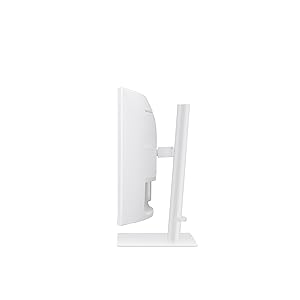 Samsung 34 ViewFinity (S65TC) Series Ultra-WQHD 1000R Curved Computer Monitor, HDR10, 100Hz, AMD FreeSync, Thunderbolt 4, Height Adjustable Stand, Built-in Speakers, Eye Care, LS34C650TANXGO, 2024