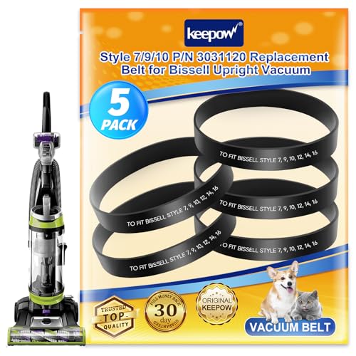 KEEPOW Replacement Belt for Bissell Style 7/9/10 P/n 3031120